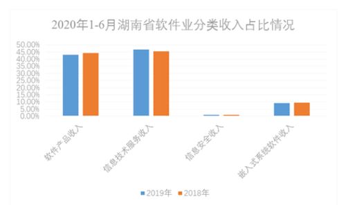 2020上半年湖南省软件和信息技术服务业发展情况分析 产业增速由负转