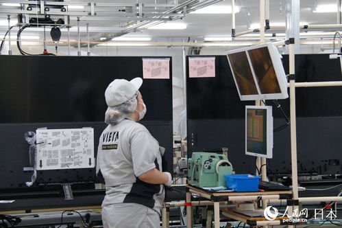日本松下公司展示最新高科技产品4K有机EL电视机 组图
